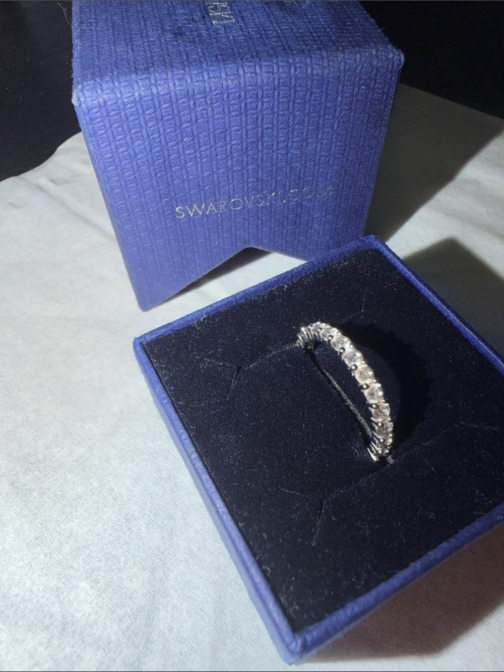 Swarovski band ring